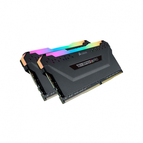 رم کامپیوتر 32 گیگابایت DDR4 دو کاناله 3600 مگاهرتز Corsair مدل VENGEANCE RGB PRO CMW32GX4M2D3600C18